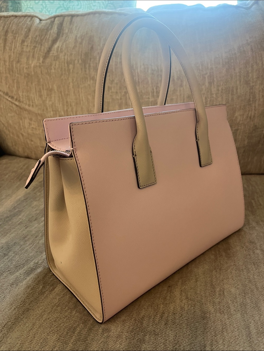 KATE SPADE Tricolor Leather Cameron Street Candace Satchel Purse - Picture 4 of 8